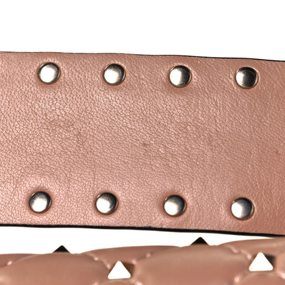 Valentino Garavani Nappa Medium Rockstud Spike Shoulder Bag Soft Noisette 10 of 11