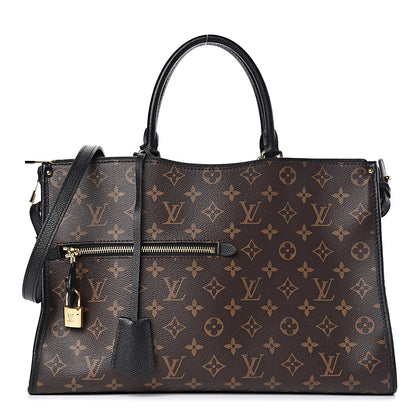 Louis Vuitton Monogram Popincourt MM Black 1 of 14