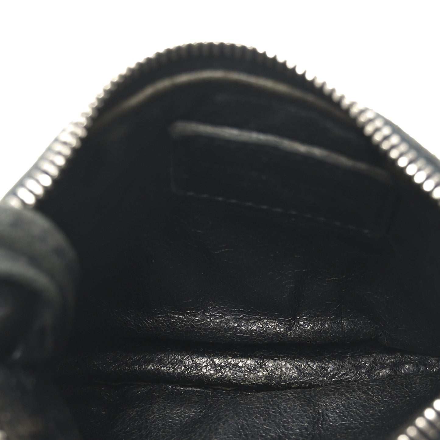 Nappa Intrecciato Key Case Black