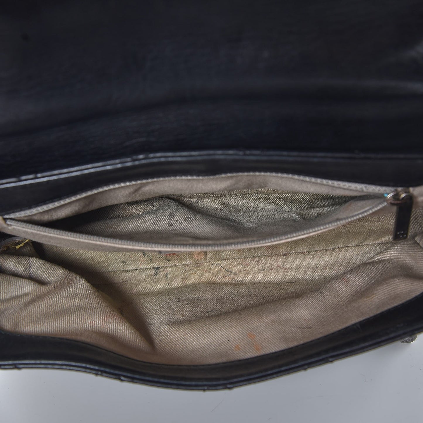 Calfskin Country Chic Flap Black