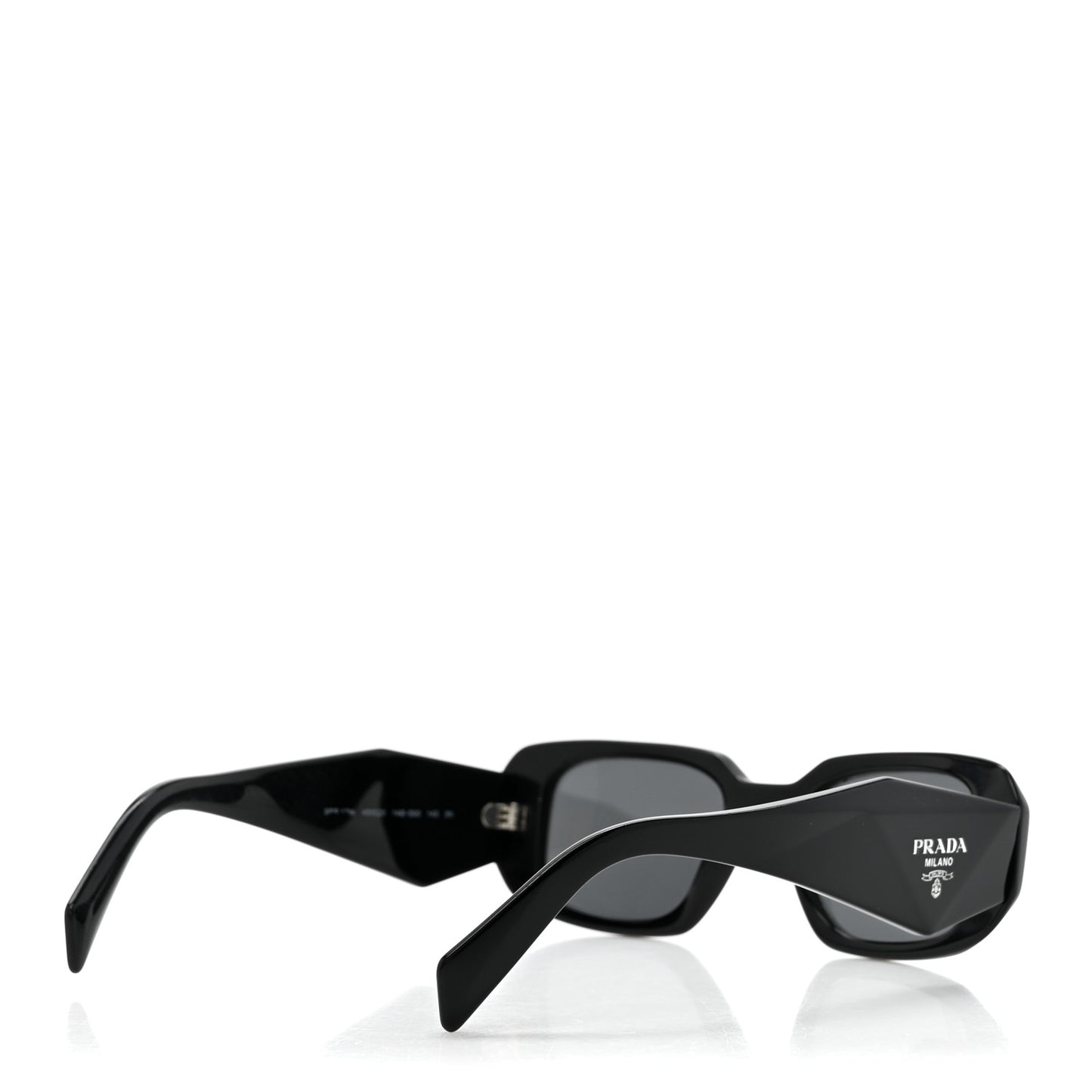 Acetate Symbole Sunglasses SPR 17W Black