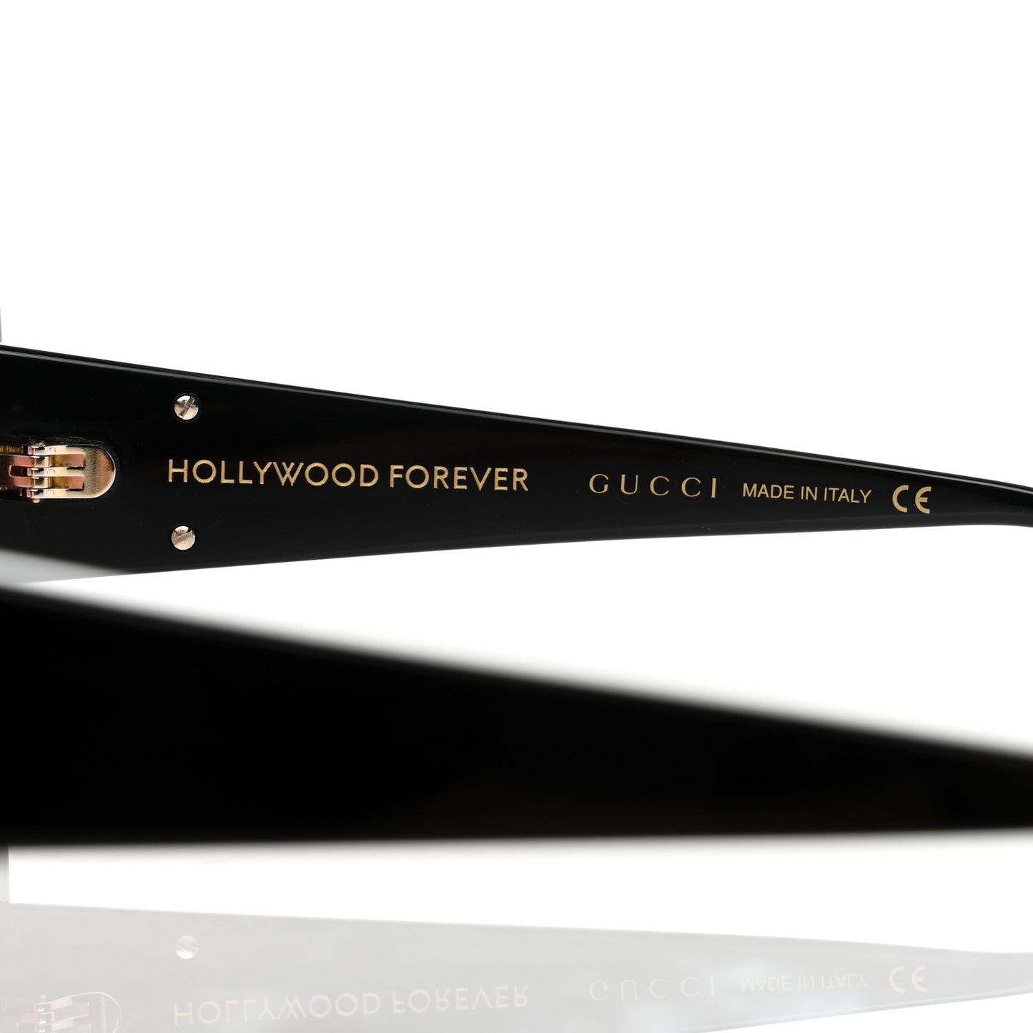 Acetate Crystal Hollywood Forever Sunglasses GG0974S Black