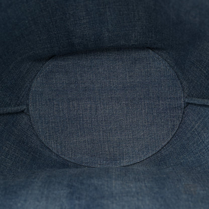 Celine Denim Calfskin Large Couffin Logo Tote Blue 5 of 10
