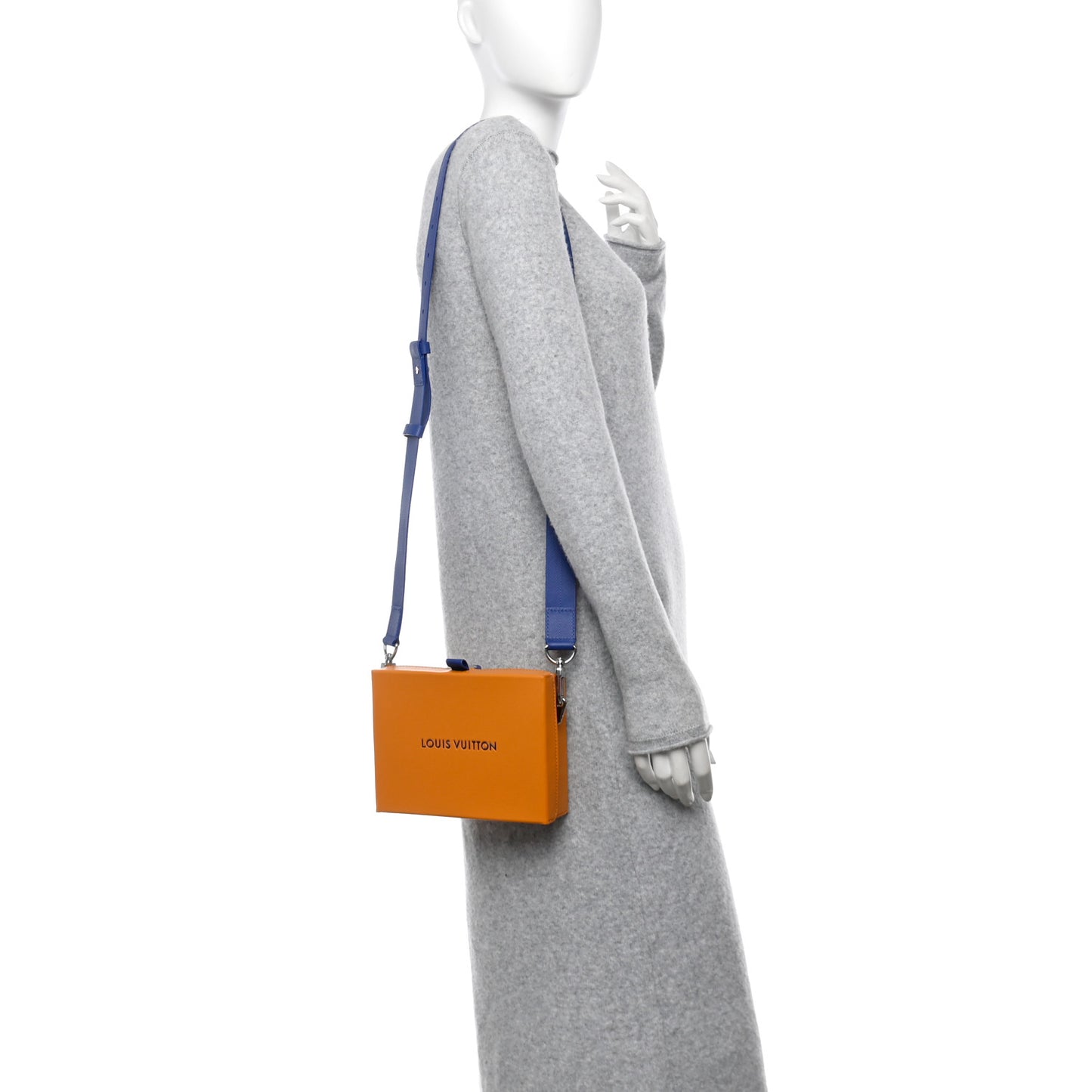 Cowhide Shopper Clutch  Safran