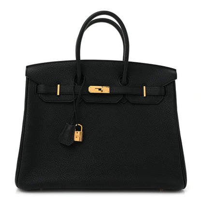 Hermes Togo Birkin 35 Black 1 of 12