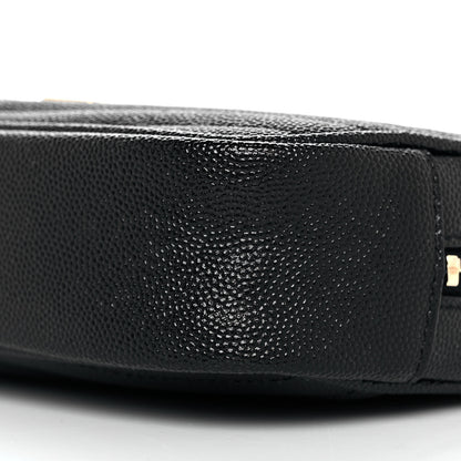 Saint Laurent Grain De Poudre Matelasse Monogram Mini Lou Camera Bag Black 9 of 10