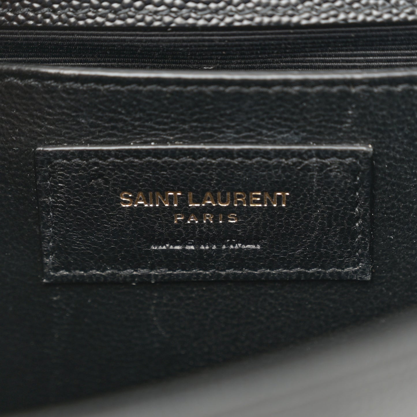 Grain De Poudre Small Monogram Kate Satchel Black