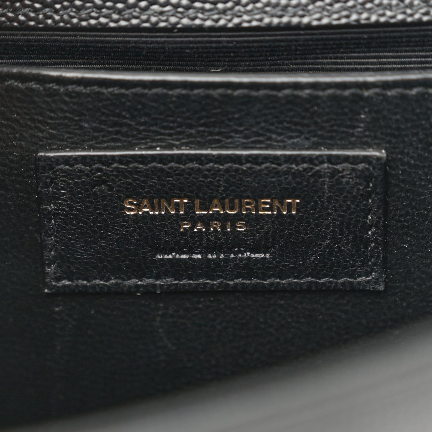 Saint Laurent Grain De Poudre Small Monogram Kate Satchel Black 6 of 11