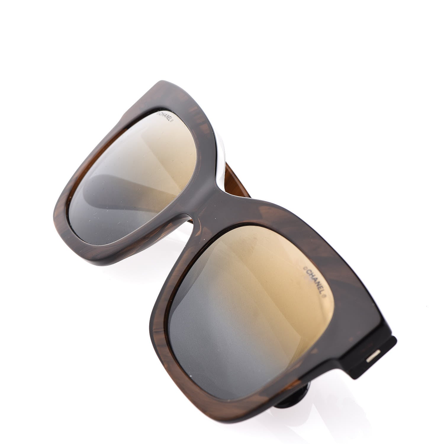Chanel Mirror CC Sunglasses 5357 Brown 7 of 8