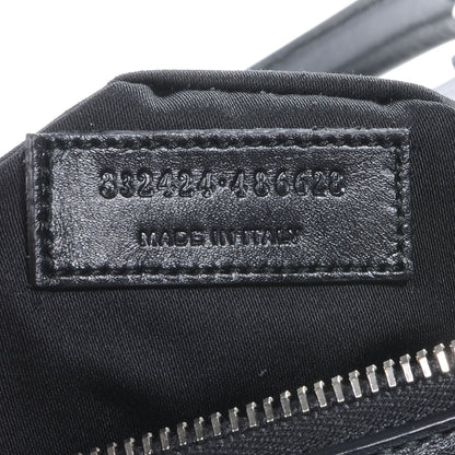 Saint Laurent Leather Studded Duffle 6 Black 7 of 7