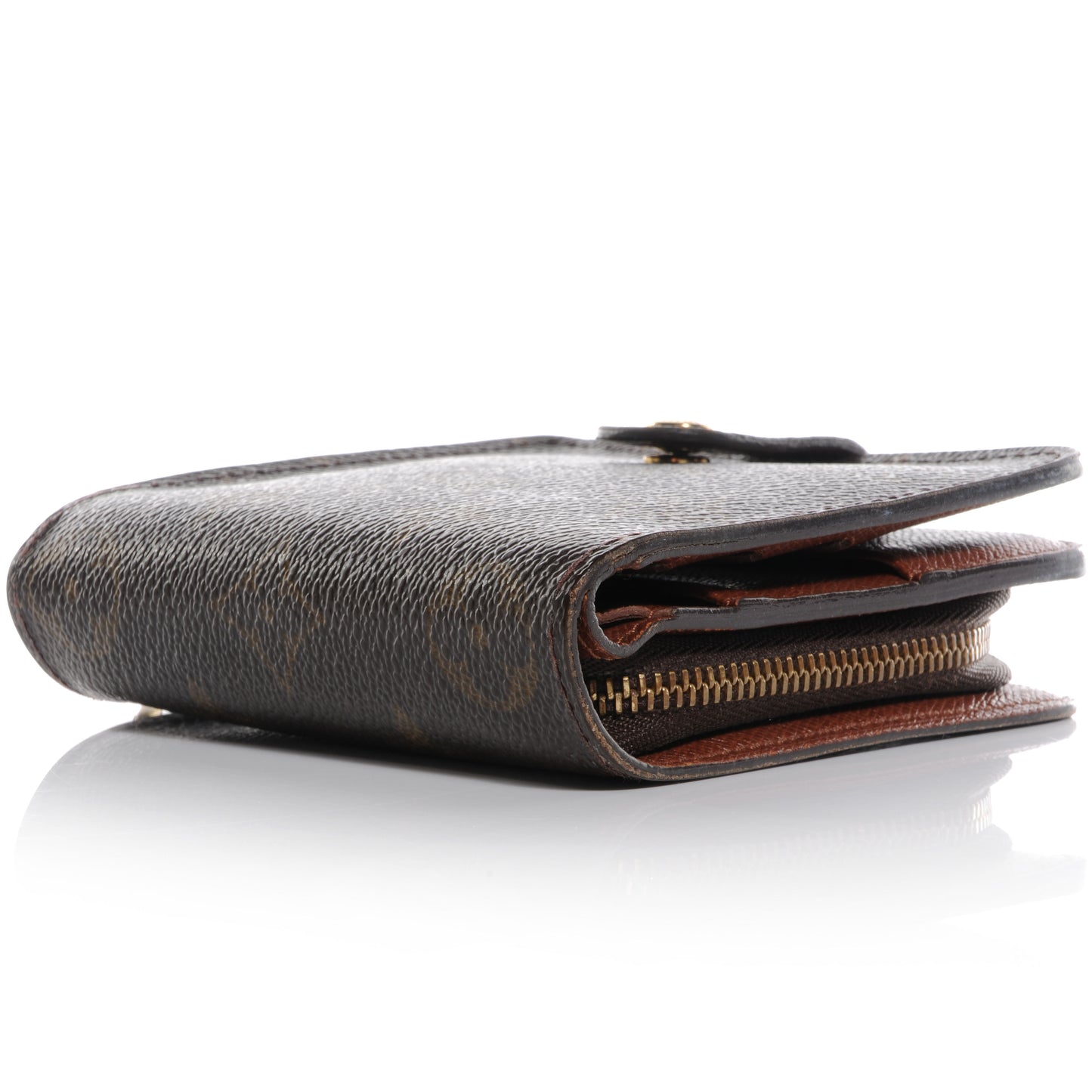 Monogram Compact Zippe Zipped Wallet