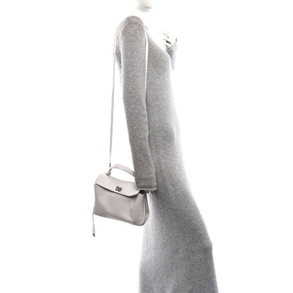 Balenciaga Natural Smooth Calfskin Mini Rodeo Top Handle Handbag Optic White 2 of 10