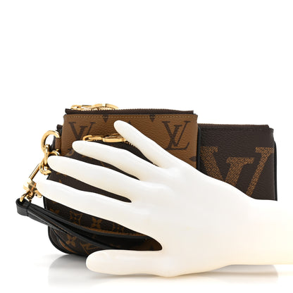 Louis Vuitton Reverse Monogram Giant Trio Pouch 2 of 11