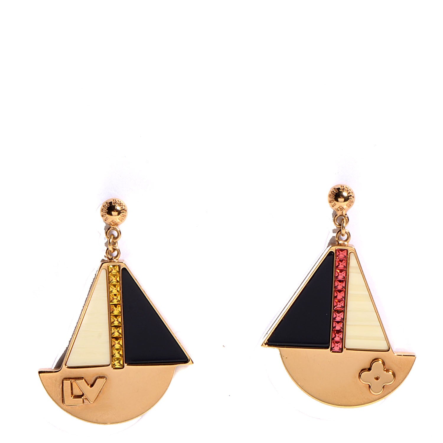 Louis Vuitton Float Your Boat Dangle Earrings 1 of 4