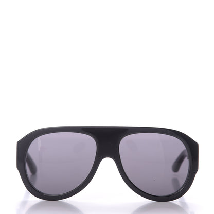 Gucci Acetate Aviator Sunglasses GG0668S Black 2 of 9