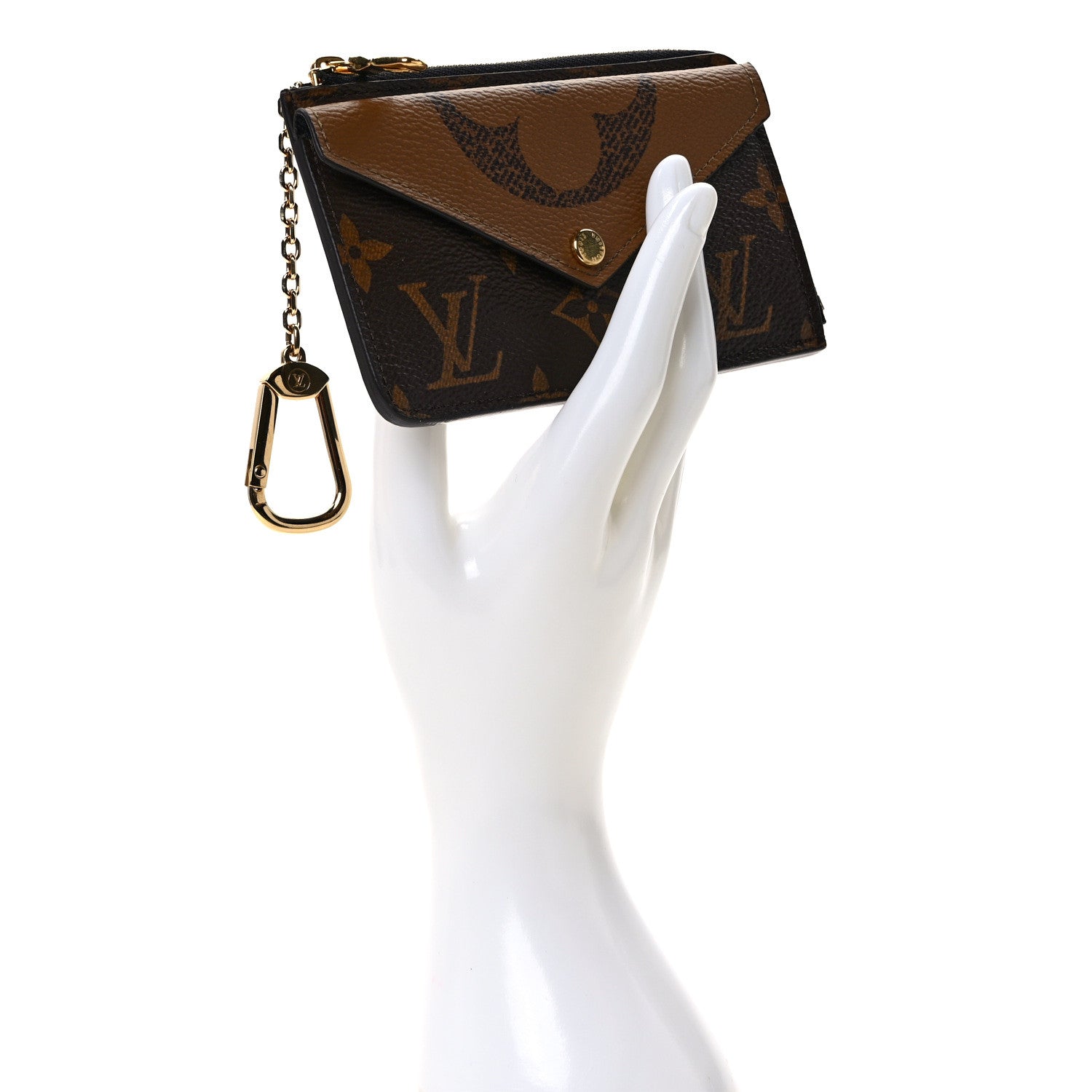 Louis Vuitton Reverse Monogram Recto Verso Card Holder Brown 2 of 6