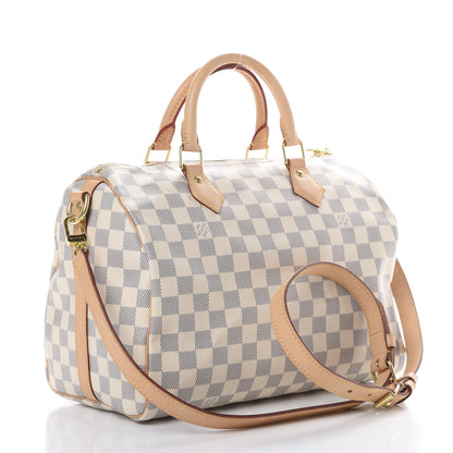 Louis Vuitton Damier Azur Speedy Bandouliere 30 2 of 14