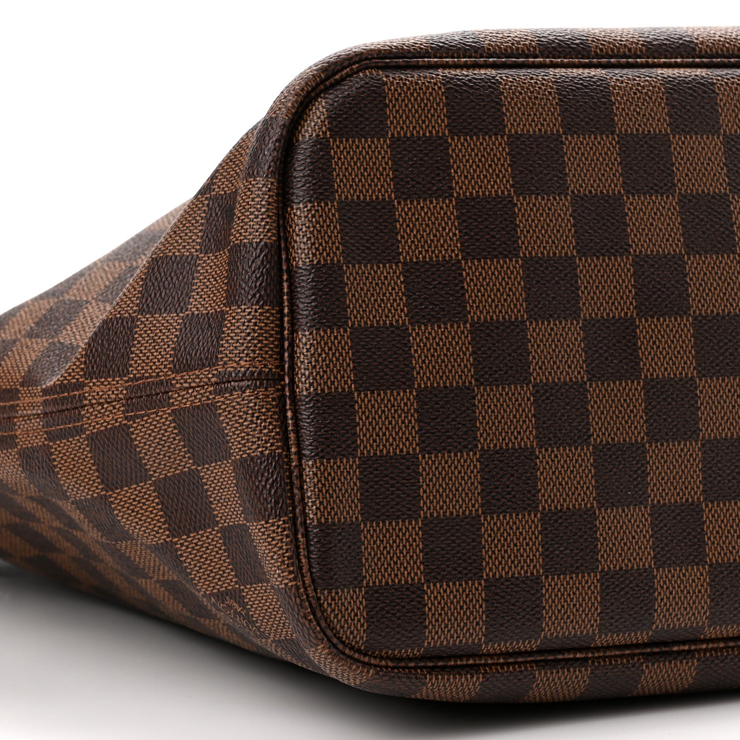 Louis Vuitton Damier Ebene Neo Neverfull MM Rose Ballerine 9 of 11