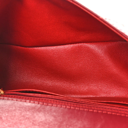 Chanel Aged Calfskin Quilted 2.55 Reissue Mini Flap Red 5 of 9