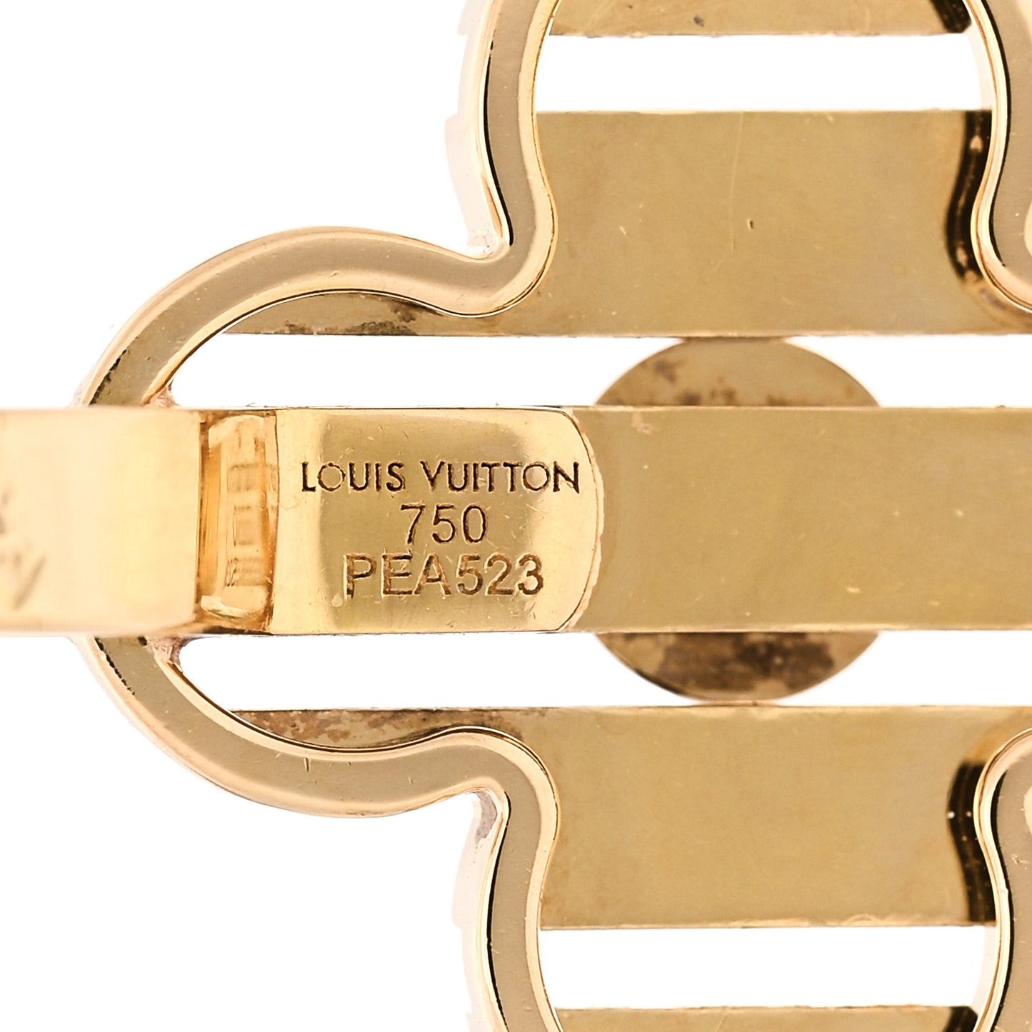 18K Yellow Gold Fleur Pendant