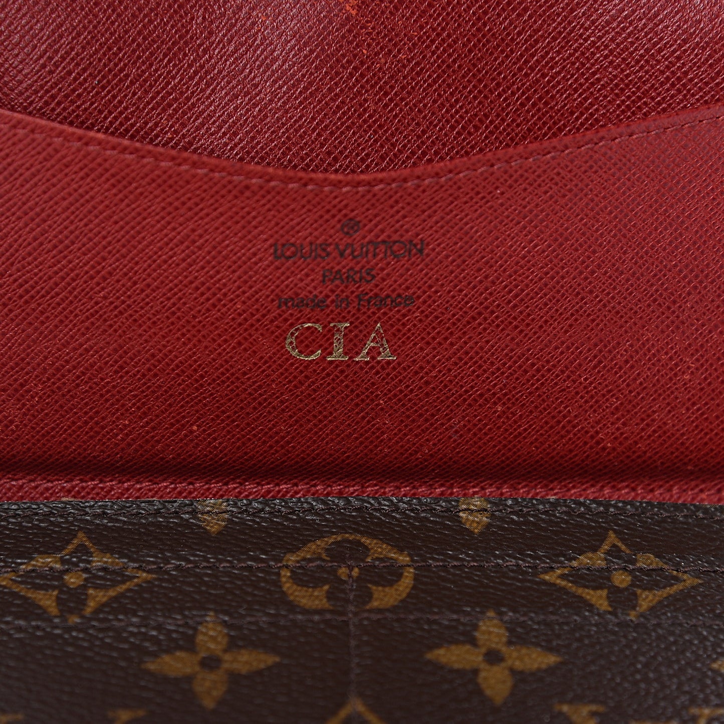 Monogram Josephine Wallet Fuchsia