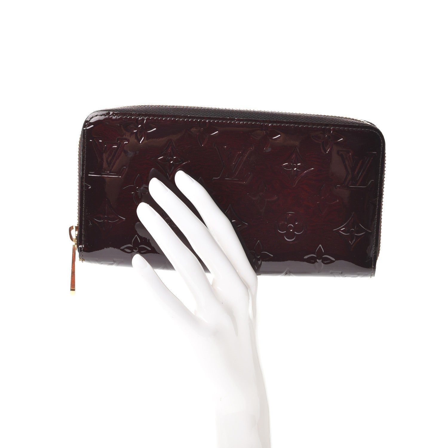 Louis Vuitton Vernis Zippy Wallet Amarante 2 of 10