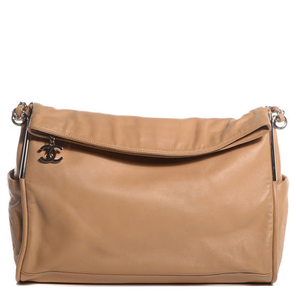Chanel Lambskin Large Ultimate Soft Tote Beige 1 of 7