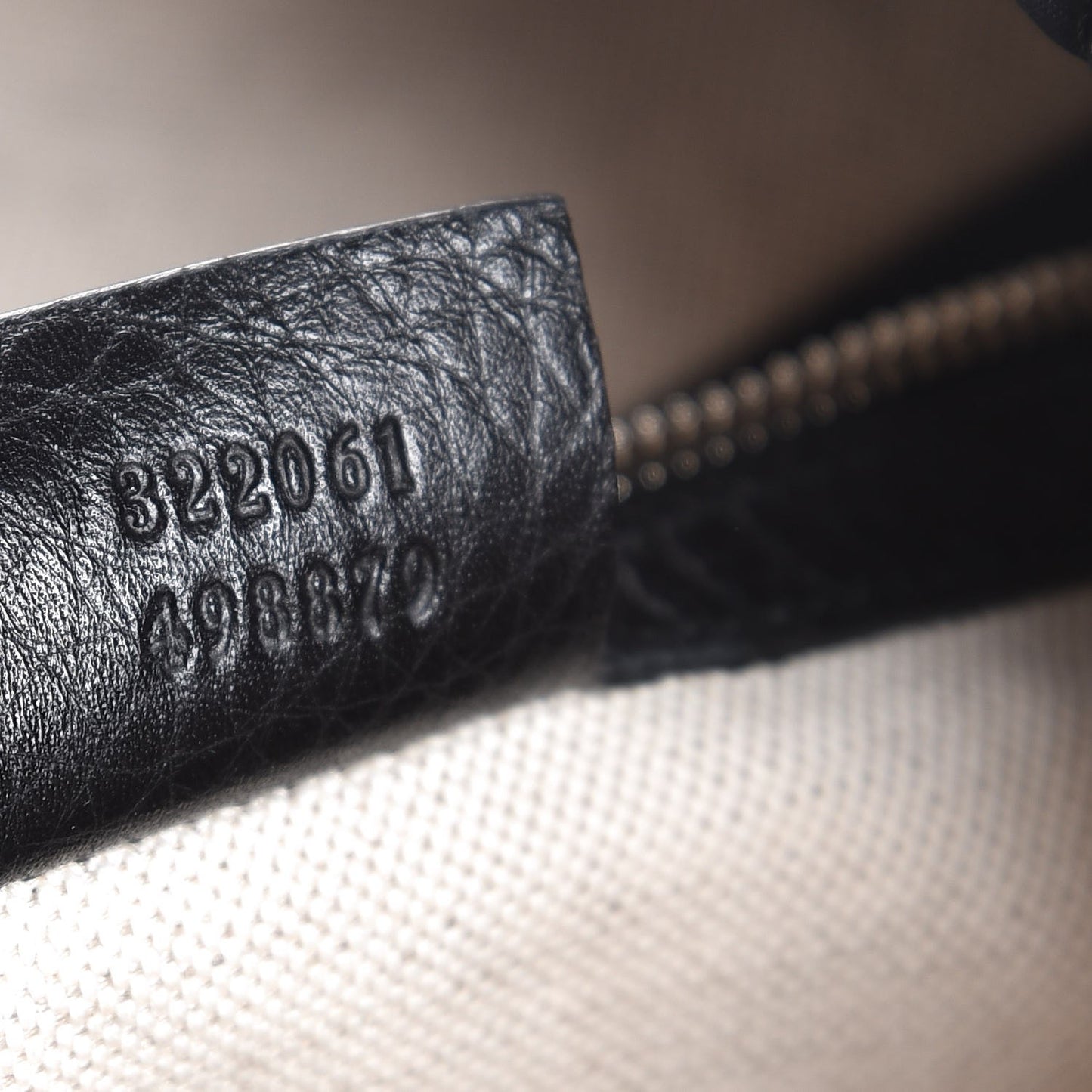 Pebbled Calfskin Soho Backpack Black