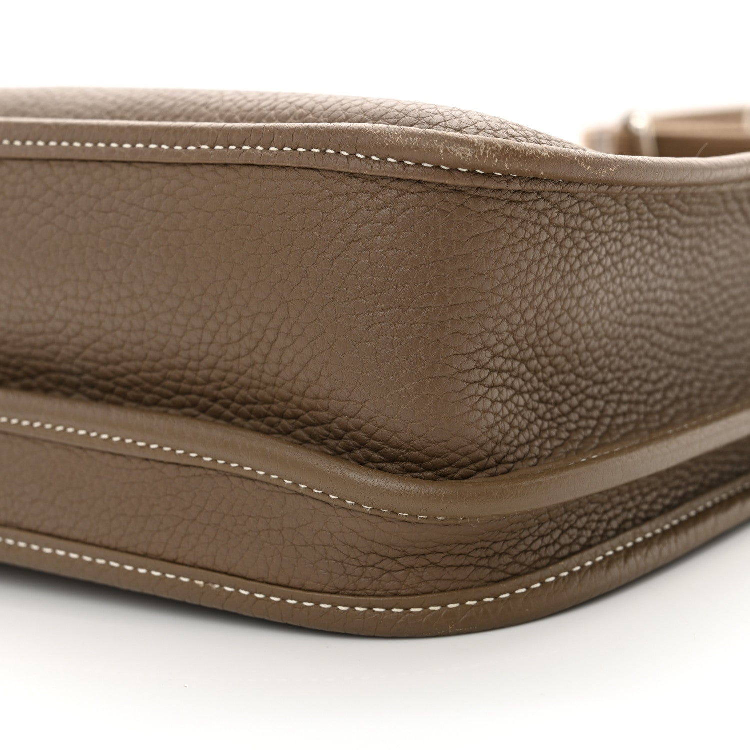 Hermes Taurillon Clemence Evelyne III PM Etoupe 10 of 12
