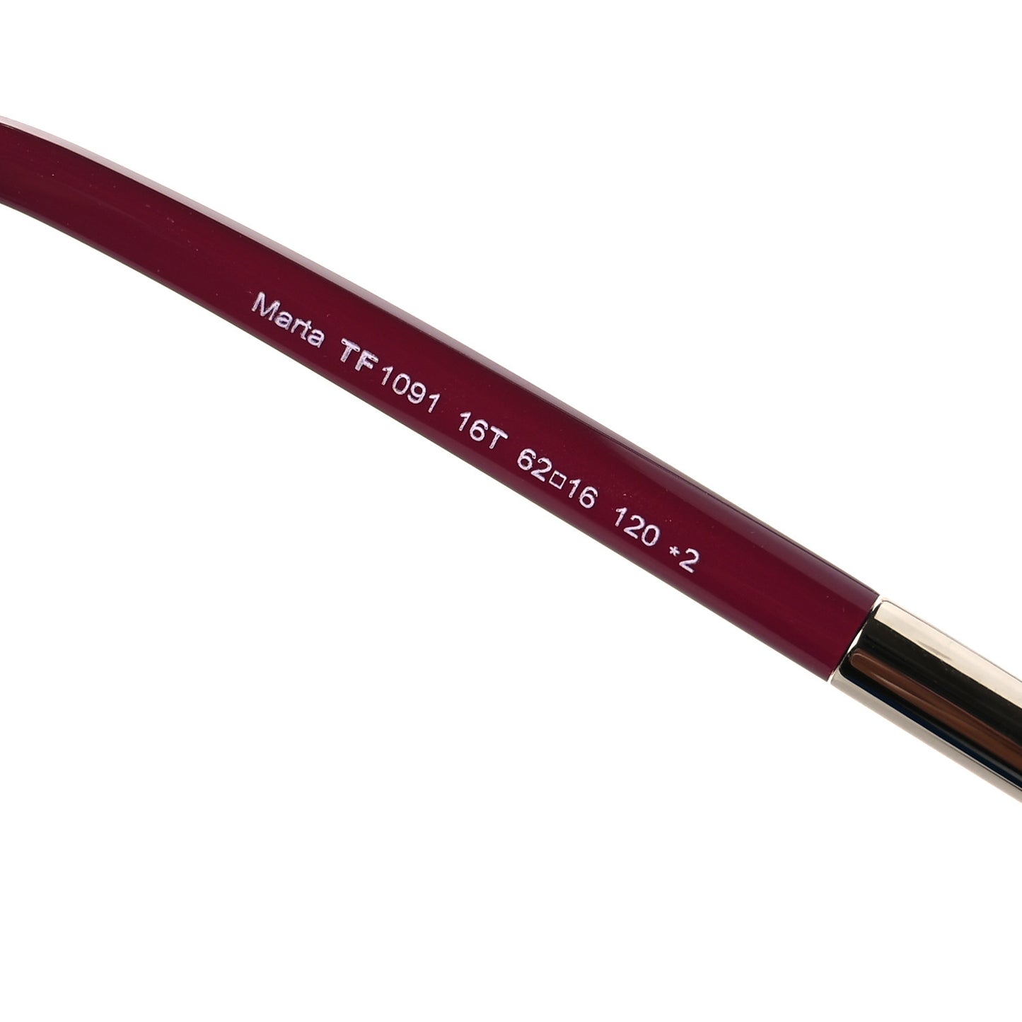 Metal Marta Sunglasses TF1091 Fuchsia