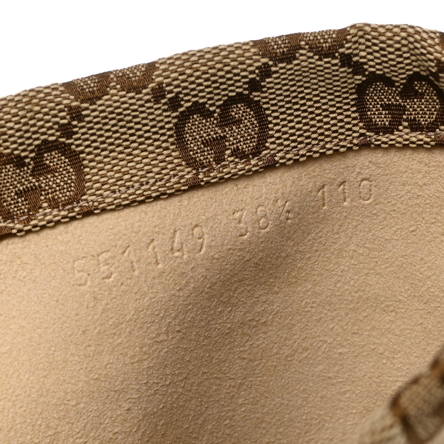 Monogram Malaga Kid Lisa Mid Heel Boots 38.5 Beige Ebony