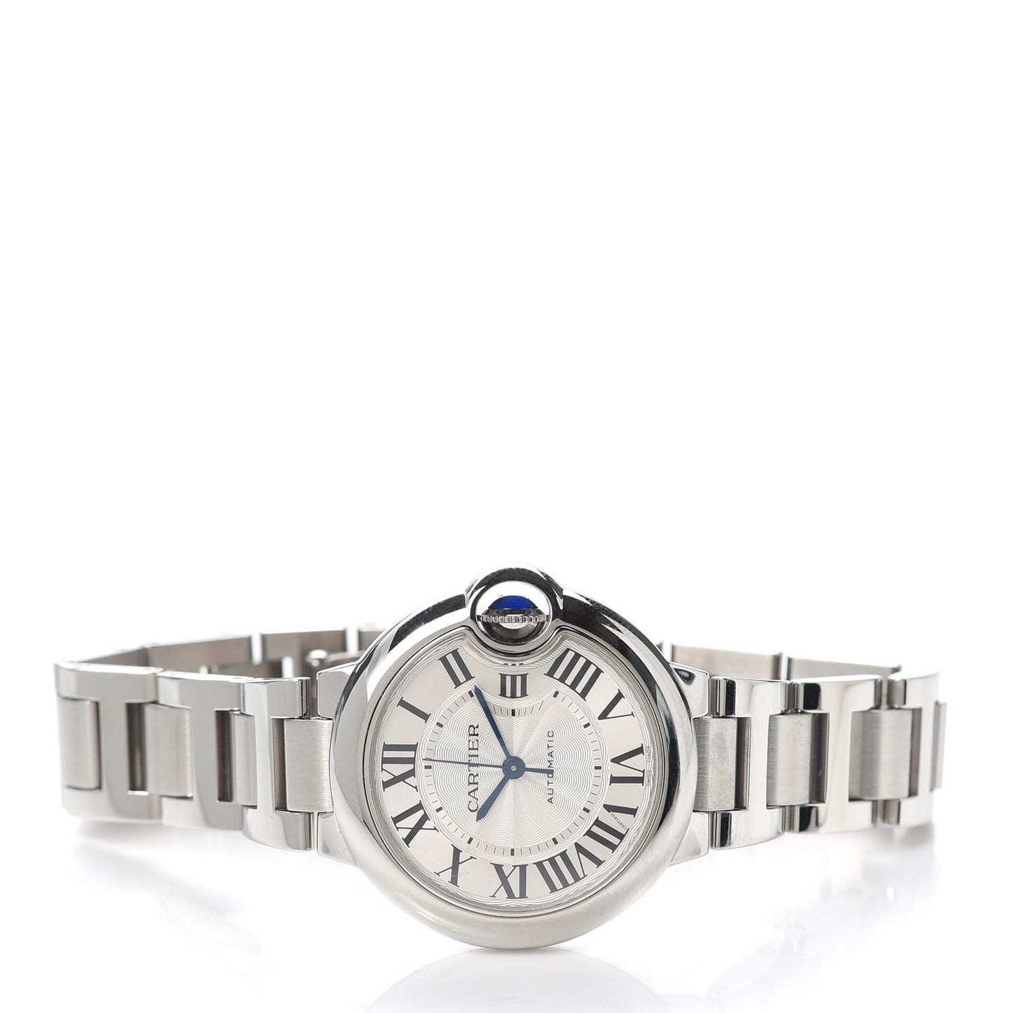Stainless Steel 33mm Ballon Bleu De Cartier Automatic Watch