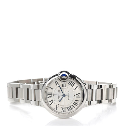 Cartier Stainless Steel 33mm Ballon Bleu De Cartier Automatic Watch 2 of 6