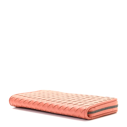 Bottega Veneta Nappa Intrecciato Zip Around Wallet Pompei 8 of 10