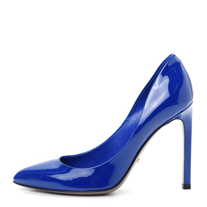 Gucci Patent Gloria Pumps 35 Deep Zaffiro 1 of 11