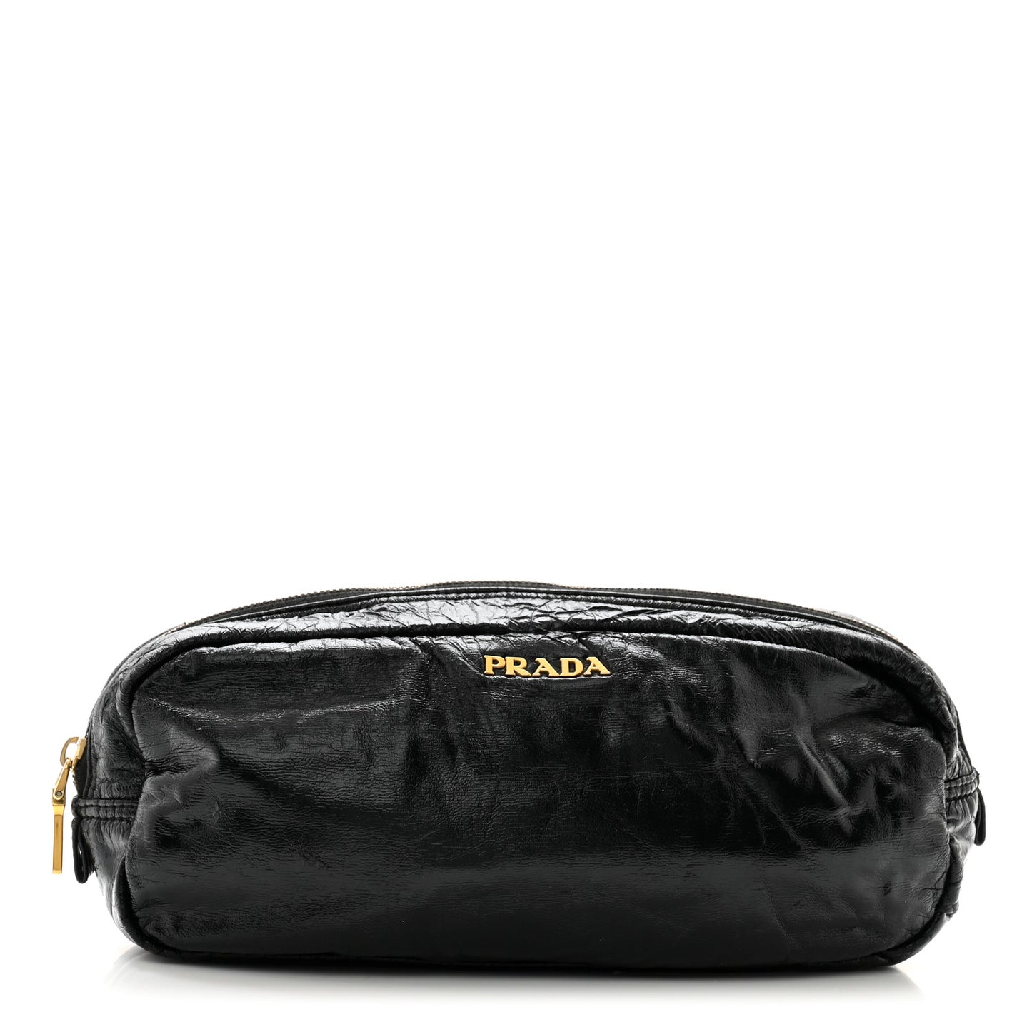 Vernice Cosmetic Pouch Black