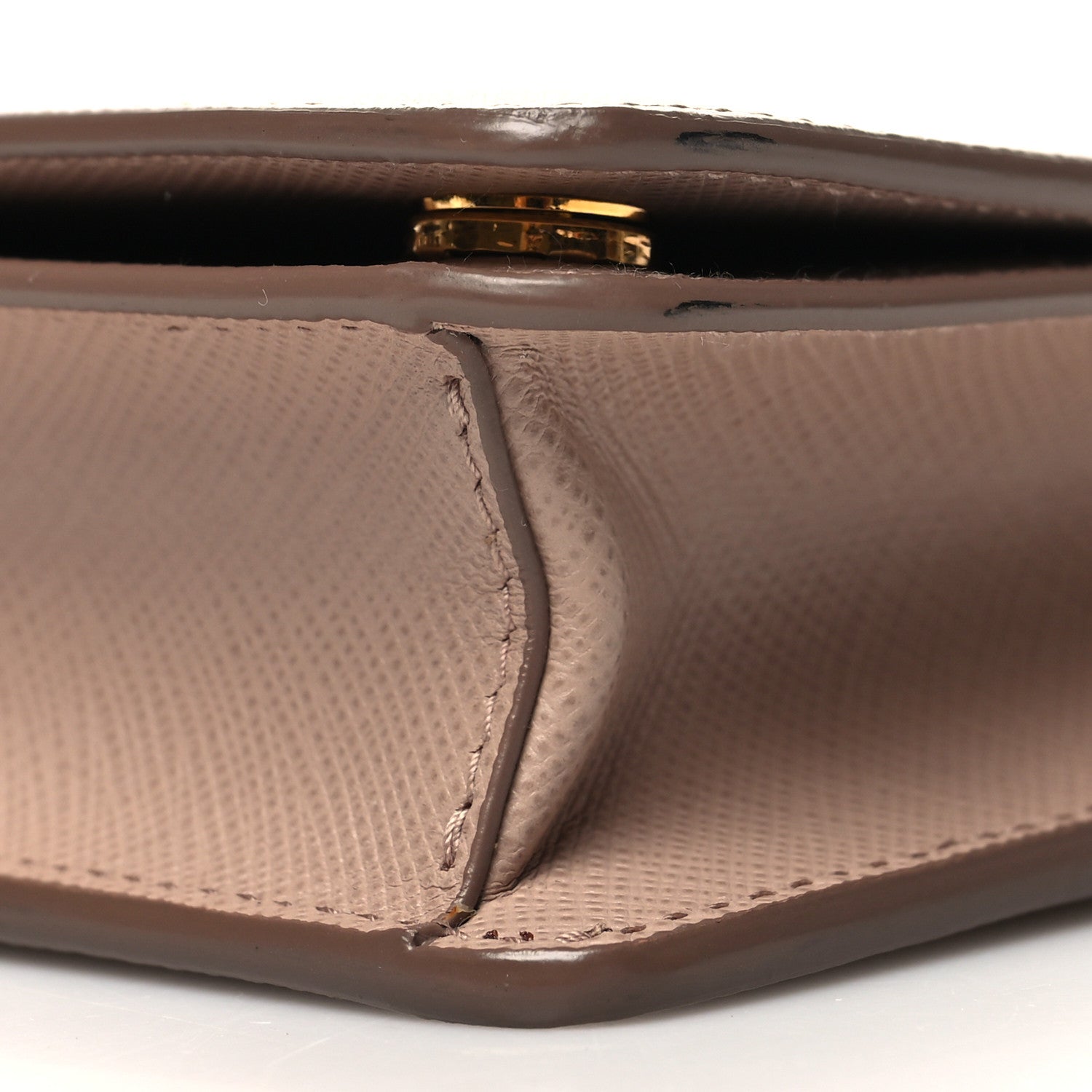 Prada Saffiano Metal Mini Crossbody Bag Cipria 9 of 9