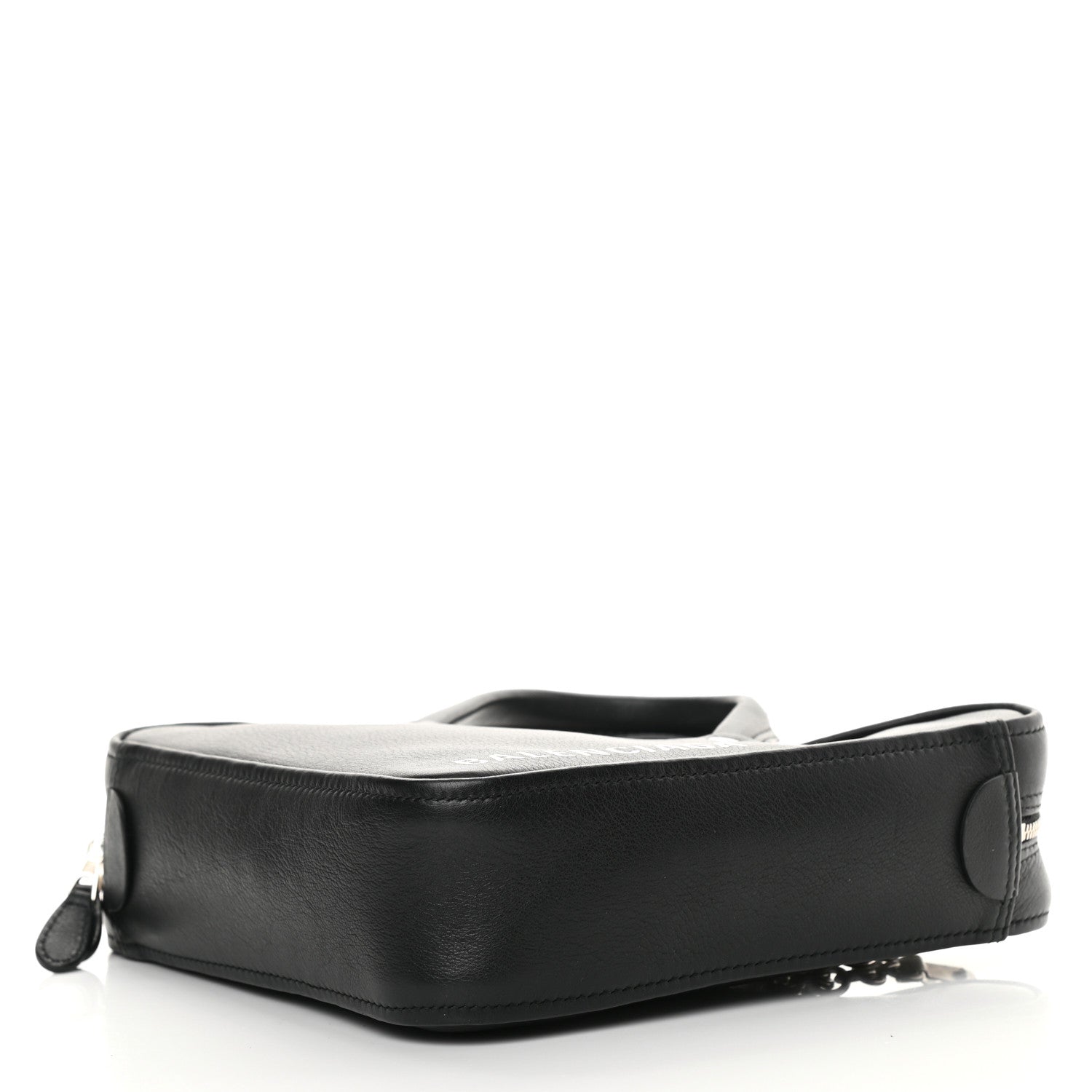 Balenciaga Calfskin XS Triangle Chain Duffle Black 4 of 11