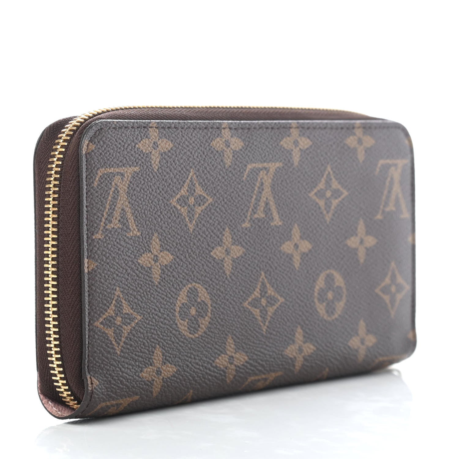 Louis Vuitton Monogram Zippy Wallet Rose Ballerine 3 of 7