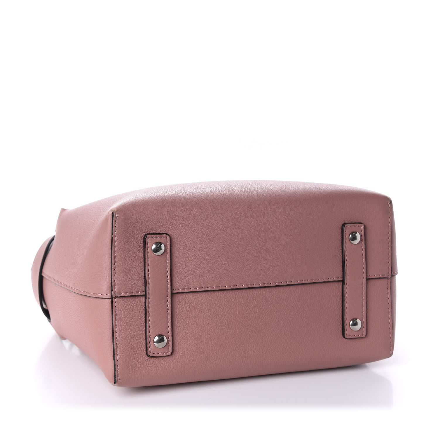 Soft Grain Calfskin Small Belt Bag Dusty Pink
