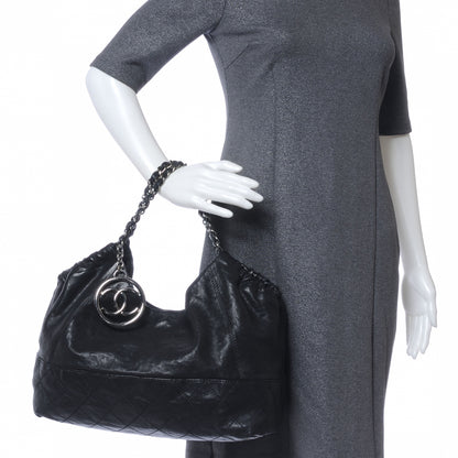 Chanel Calfskin Baby Coco Cabas Black 2 of 8