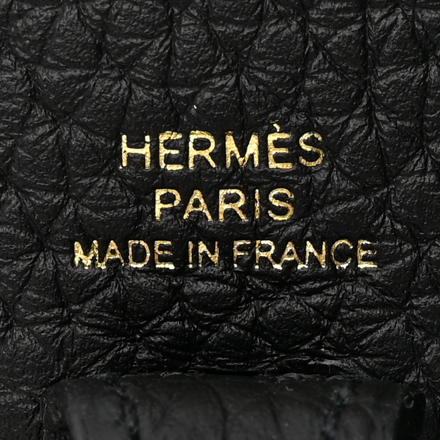 Hermes Taurillon Clemence Evelyne TPM Black 6 of 11