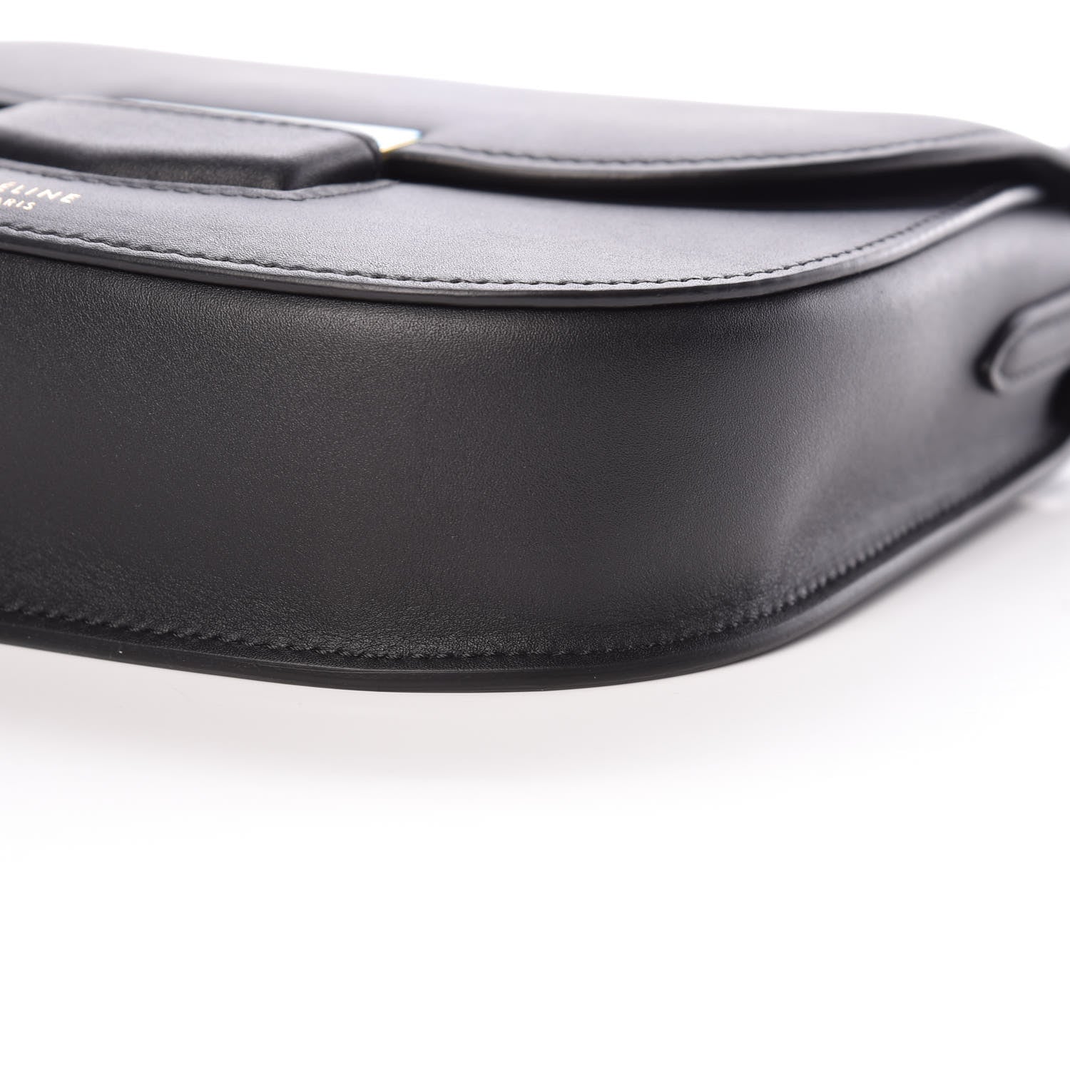 Celine Smooth Calfskin Small Trotteur Black 9 of 10