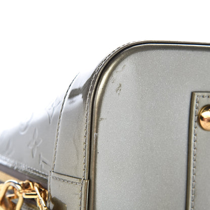 Louis Vuitton Vernis Alma GM Gris Art Deco 10 of 19
