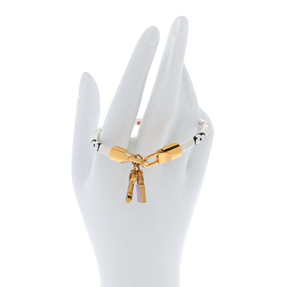 Louis Vuitton Monogram Multicolor Luck It Bracelet 19 White 2 of 5
