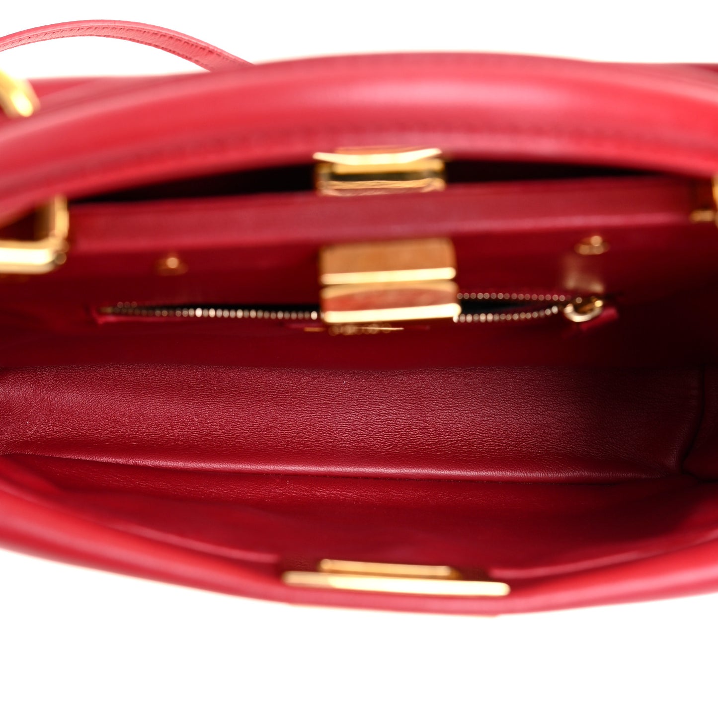 Nappa Mini Peekaboo Iconic Satchel Fragola