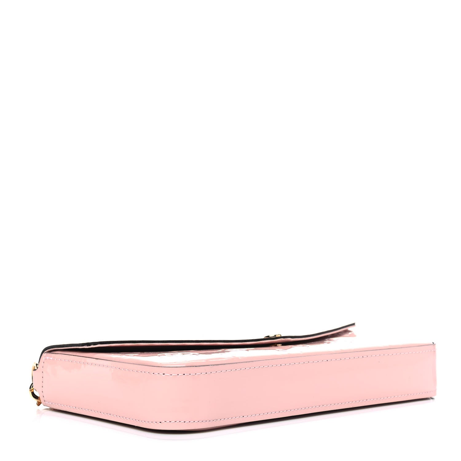 Louis Vuitton Vernis Felicie Chain Wallet Rose Ballerine 3 of 5