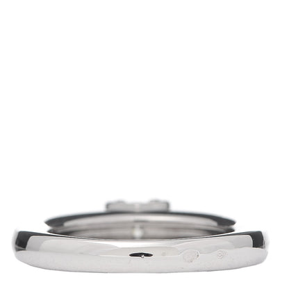 Cartier 18K White Gold Diamond .30ct Louis Ring 49 4.75 3 of 6