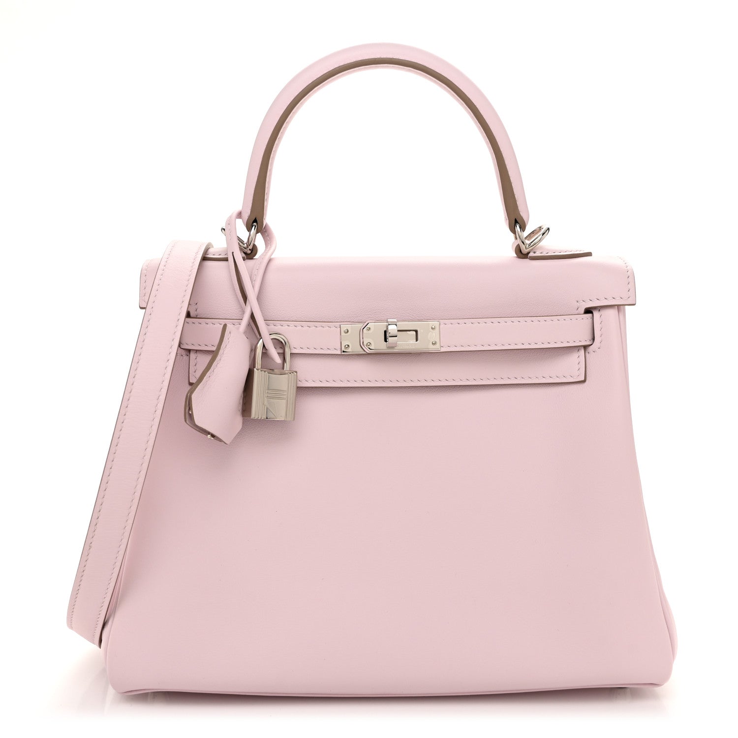 Hermes Swift Kelly Retourne 25 Mauve Pale 1 of 11