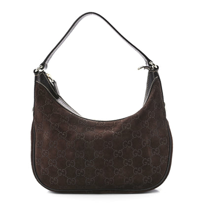 Gucci Monogram Small Charmy Hobo Brown 1 of 10